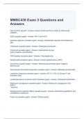 MMSC438 Exam 3 Questions and Answers