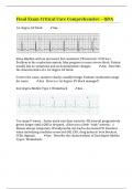 Final Exam Critical Care Comprehensive – Q&A