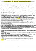 2020 PRSA APR Test Questions And Answers Highly Rated(1.	You are the VP PR for a Texas nonprofit. You noticed that despite serving many flood victims ....?)