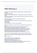 PSIO 305 Exam 2  with complete solutions