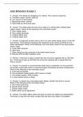 ASE BRAKES EXAM 2 Q&A 