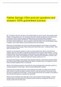  Fatime Sanogo VSim post-sin questions and answers 100% guaranteed success.