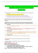 NSG 6645 Midterm Review| Psychotherapy With Multiple Modalities| Questions and Correct Answers (Graded A+) 1. Which of the following is inconsistent with Socratic Dialogue basic rules for the therapist? P