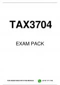 TAX3704 EXAM PACK 2024