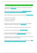 C785 Biochemistry preassessment with complete solution