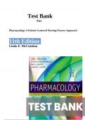 Test Bank Pharmacology A Patient-Centered Nursing Process Approach, 11th Edition by Linda E. McCuistion Chapter 1-58