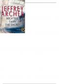 MIGHTIER THAN THE SWORD by JEFFREY  ARCHER 