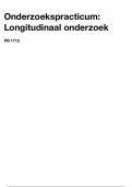 Samenvatting: PB1712 Longitudinaal onderzoek