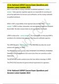 15-hr National USPAP Course Exam Questions and Answers Latest Update 2023 