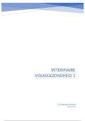 samenvatting VVG 1 1e bachelor diergeneeskunde