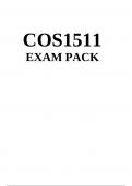 COS1511 EXAM PACK 2024 - DISTINCTION GUARANTEED