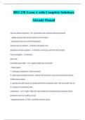 SFSU Bio 230/Bio 230 Exam Bundle SFSU Biology 230 Quiz#2-Solved 2 Exam (elaborations) SFSU Bio 230 Study Guides for Exams 1, 2, 3, and 4 Questions and Answers 3 Exam (elaborations) SFSU Bio 230 Final Exam Questions and Answers(Graded A) 4 Exam (elaboratio