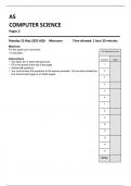 AQA AS COMPUTER SCIENCE Paper 2  7516-2-QP Computer Science-AS-22May23