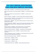 CTR 156CT PROPANE (INVESTIGATION)  FINAL EXAM WITH COMPLETE SOLUTIONS.