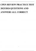 CPEN TEST QUESTIONS AND ANSWERS 2023/2024 GRADED A+.