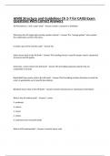 AIS08 Structure and Guidelines Ch 2-7 for CAISS Exam Questions With Correct Answers 