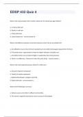 EDSP 432 Quiz 4 questions & answers graded A+ 2023/2024