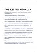 Latest AAB MT Microbiology