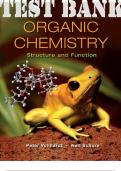 TEST BANK for Organic Chemistry Digital Update 8th Edition by Peter Vollhardt and Neil Schore  | All Chapters 1-26