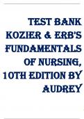  Kozier & Erb's Fundamentals of Nursing 10th Edition By   Audrey J. Berman; Shirlee Snyder; Geralyn Frandsen-Test Bank