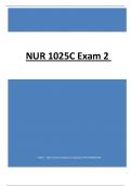 NUR 1025C Exam 2