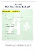 Summary Mark-Klimek-Yellow-Book