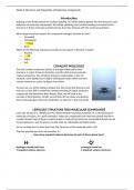 CHEM 120 Week 2 Concepts; Understanding the Structure and Naming of Molecules