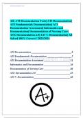 All; ATI Documentation Tests| ATI Documentation| ATI Fundamentals Documentation| ATI Documentation Assessment| Informatics and Documentation| Documentation of Nursing Care| ATI: Documentation 2.0| ATI 7: Documentation| All Solved 100% Correct / 2023/2024