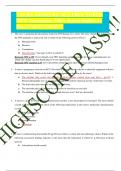 ATI RN MEDSURG 2023 PROCTORED NEW Generation 100% Rated Highscore Pass!!!NEW!!!NEW!!! 