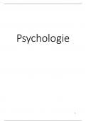 Samenvatting Psychologie 