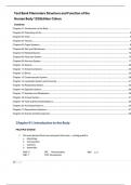 Test Bank Memmlers Structure and Function of the Human Body 12th Edition Cohen