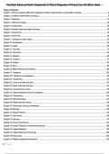 Testbank Advanced Health Assessment Clinical Diagnosis in Primary Care 6th Edition Dains