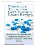 Pharmacy Technician Certification Exam (PTCE) Bulk. 