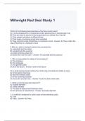 Millwright Red Seal Study 1 Questions and Answers (Graded A)