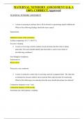  1.	A nurse is assessing a newborn who is 48 hr old and is experiencing opioid withdrawals. Which of the following findings should the nurse expect? Hypotonicity  Moderate tremors of the extremities Axillary temperature 36.1° C (96.9° F) Excessive sleepin