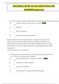 1.	The nurse should tell a primigravida that the definitive sign indicating that labor has begun would be: A.	progressive uterine contractions with cervical change. Correct   B.	lightening.   C.	rupture of membranes.   D.	passage of the mucous plug (operc