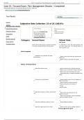 Case 01: Focused Exam: Pain Management | Completed | Shadow Health