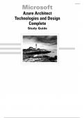 Microsoft Azure Architect Technologies and Design Complete Study Guide