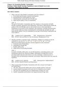 Promoting Healthy Communities Stanhope: Public Health Nursing: Population-Centered Health Care in the Community, 10th Edition Test Bank