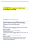 INCOSE ASEP exam prep questions and answers well illustrated