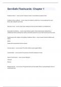 ServSafe Flashcards Chapter 1 questions n answers graded A+