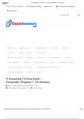 IT Essentials 7.0 Final Exam - Composite (Chapters 1-14) Answers