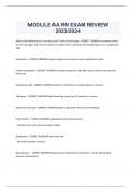 NURSE AID AA RN QUESTIONS AND  ELABORATED ANSWERS 2023/2024 Amount of fluids needed daily for an adult - CORRECT ANSWER-2000-2500ml fluids measured and documented using this abbreviation - CORRECT ANSWER-ml (mililiter) Unit of measure to determine weight 