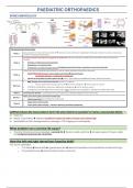 Final year MD notes - paediatric orthopaedics