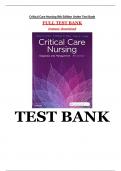 TEST BANK FOR NURSING RESEARCH METHODS AND CRITICAL APPRAISAL FOR EVIDENCE-BASED PRACTICE 9TH EDITION BY GERI LOBIONDO-WOOD, AND JUDITH HABER ISBN: 9780323431316 ISBN: 9780323447652