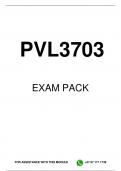 PVL3703 EXAM PACK 2024