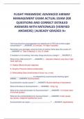 FLIGHT PARAMEDIC ADVANCED AIRWAY  MANAGEMENT EXAM ACTUAL EXAM 200  QUESTIONS AND CORRECT DETAILED  ANSWERS WITH RATIONALES (VERIFIED  ANSWERS) |ALREADY GRADED A+