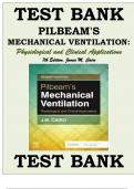 TEST BANK PILBEAM'S MECHANICAL VENTILATION, 7TH EDITION Physiological and Clinical Applications, JAMES M. CAIRO Cairo, Pilbeam's Mechanical Ventilation 7th Edition Test Bank