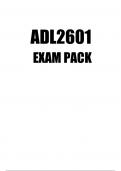 ADL2601 EXAM PACK 2024