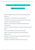 Assignment 3 Diamond Essentials Exam Questions and Answers